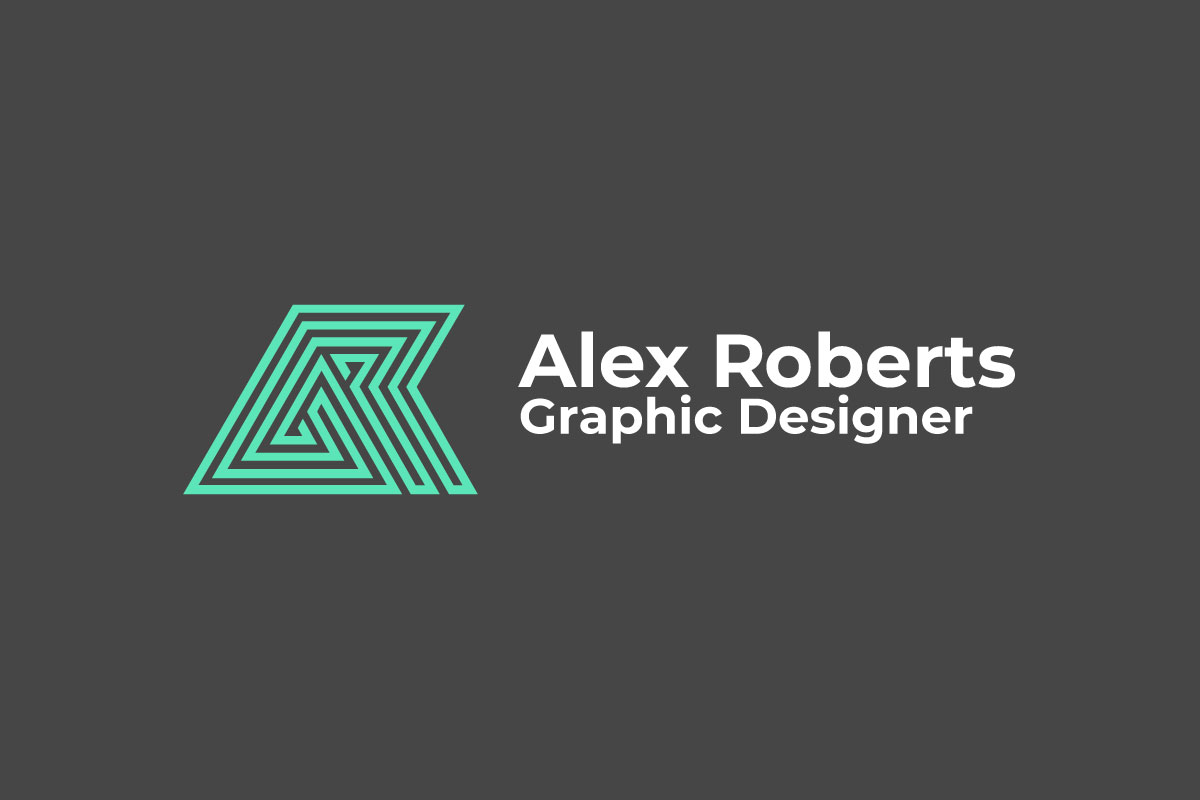 Alex Roberts Design primary brand identity