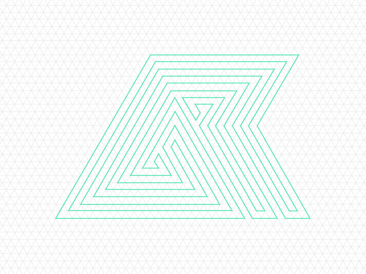 Alex Roberts Design monogram geometry