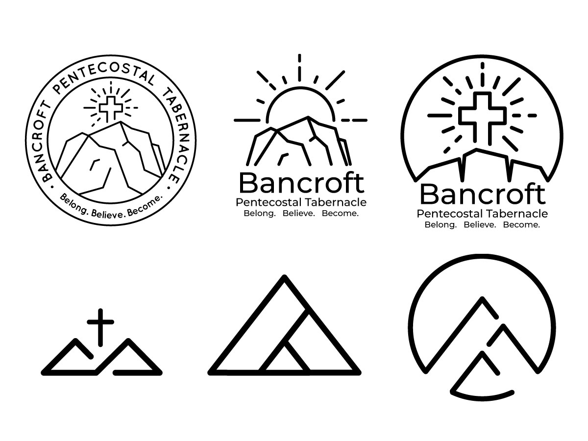 Bancroft Pentecostal Tabernacle logo concepts