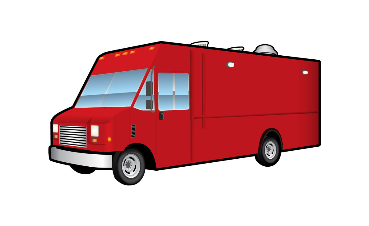 Food Truck illustration template 02