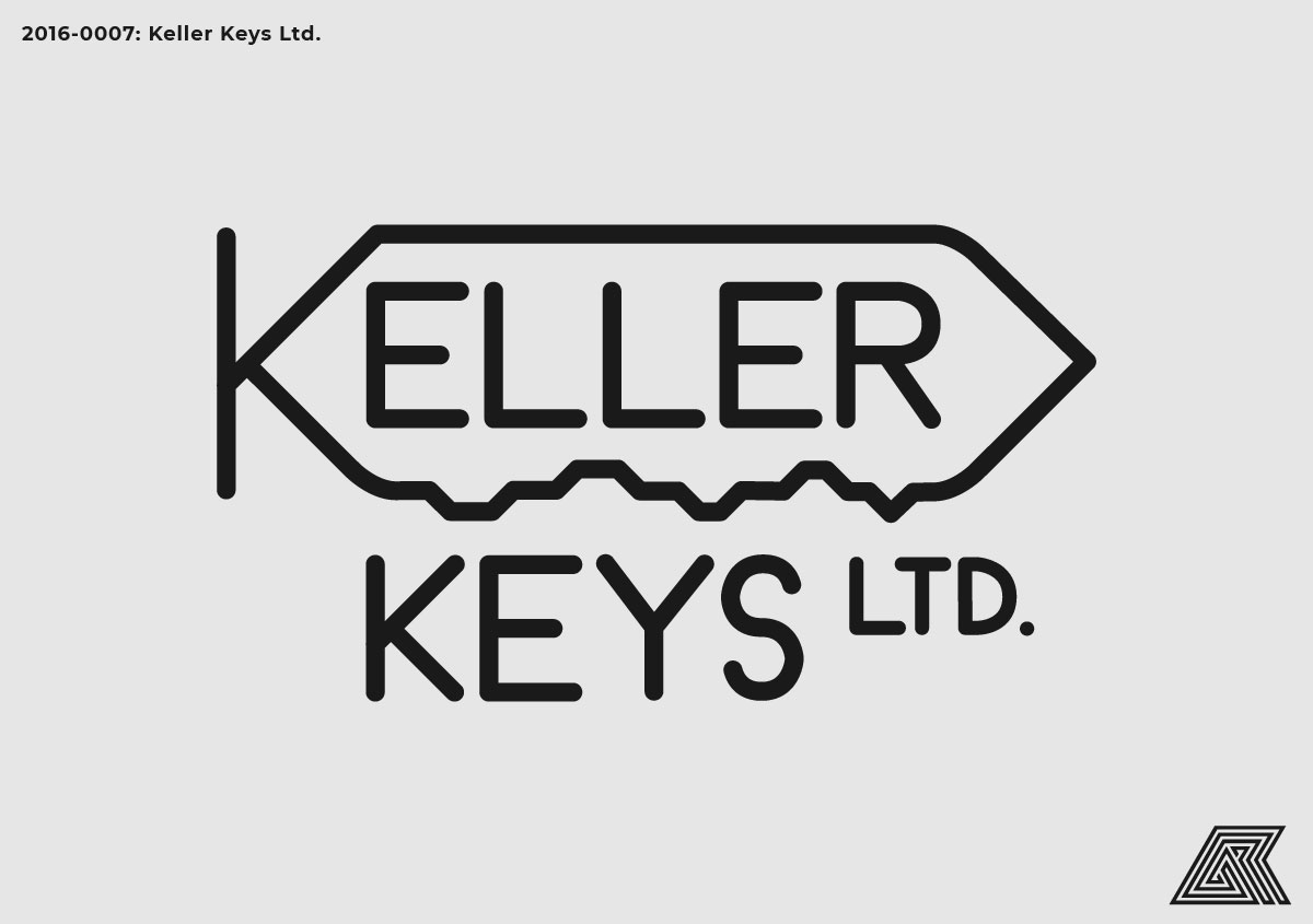 Keller Keys Ltd., a commercial-industrial locksmith icon concept
