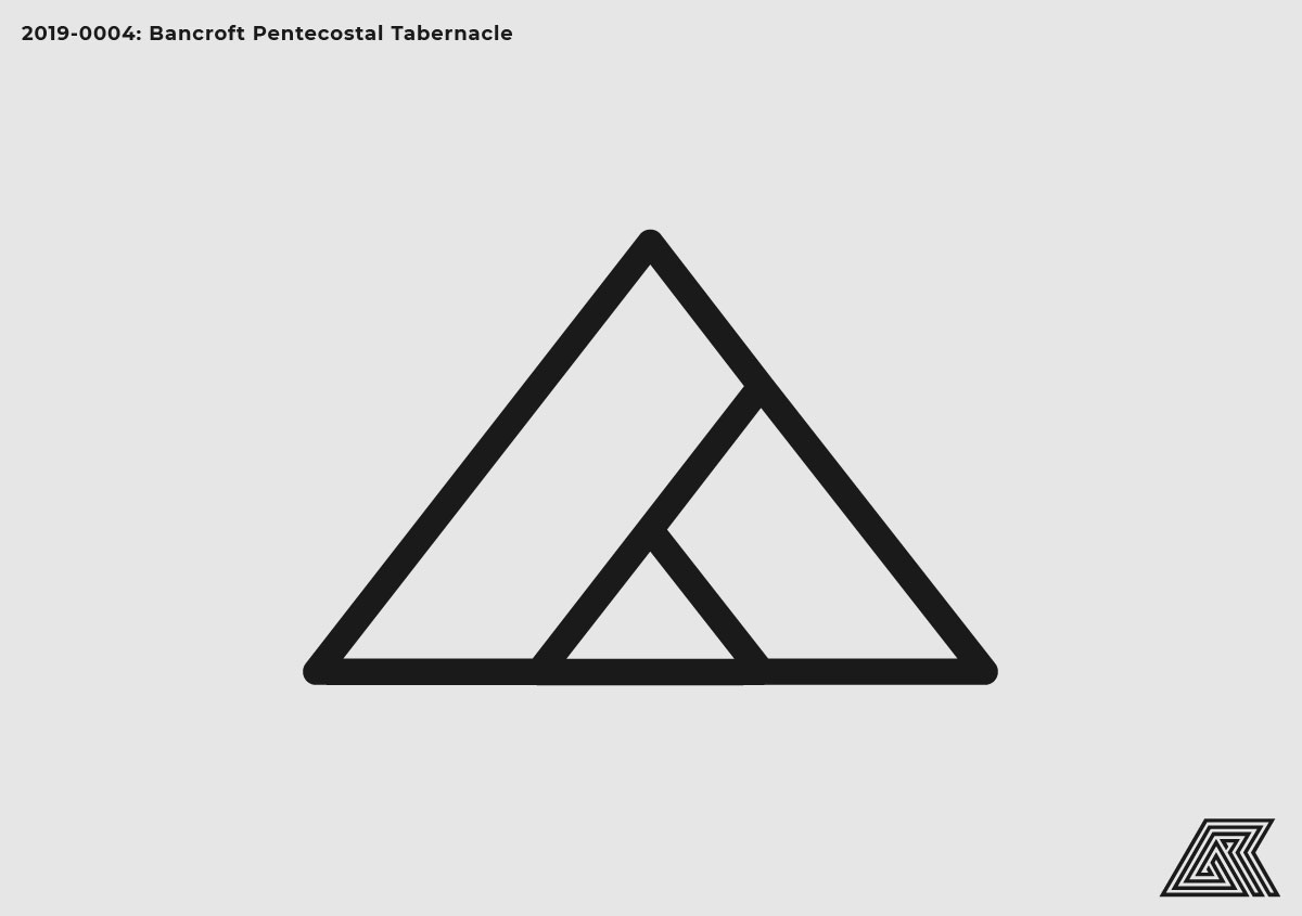 Alternative geometric mountain concept for Bancroft Pentecostal Tabernacle