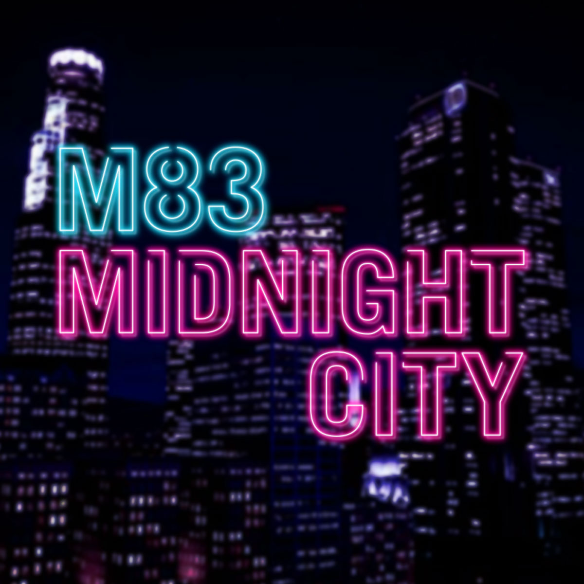 Typography - Midnight City