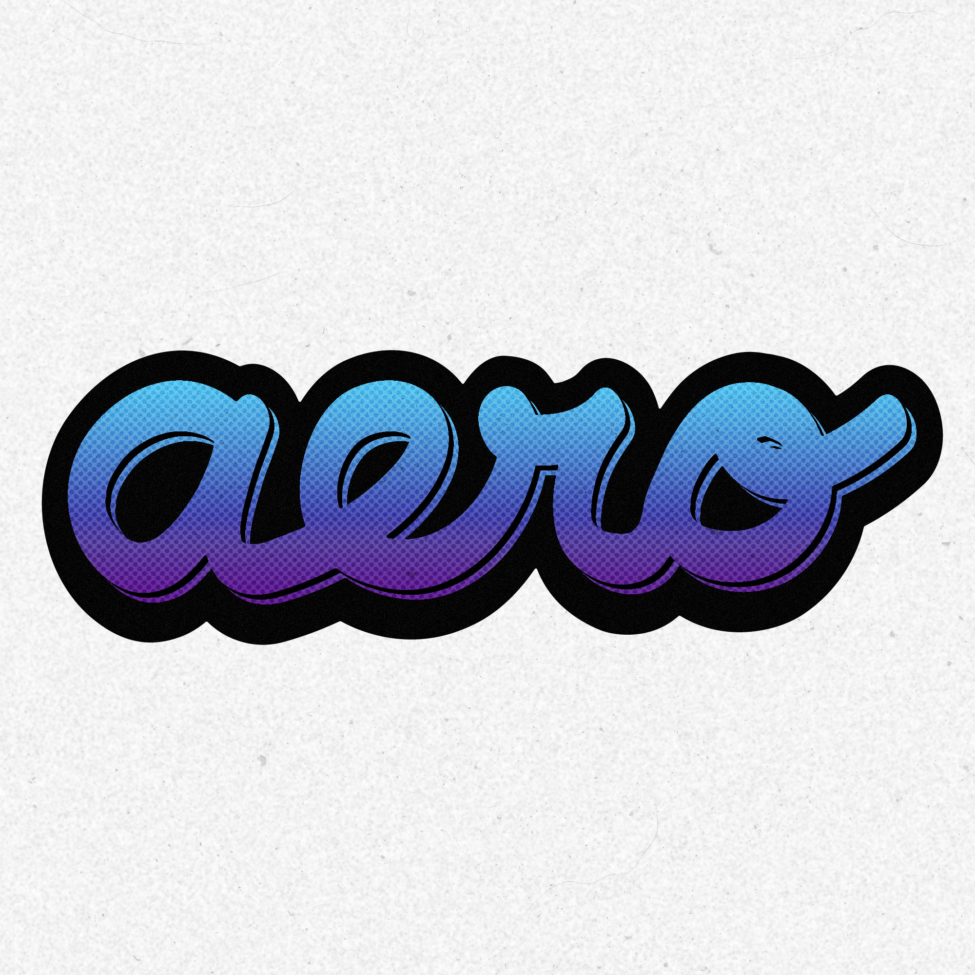 Typography - aero