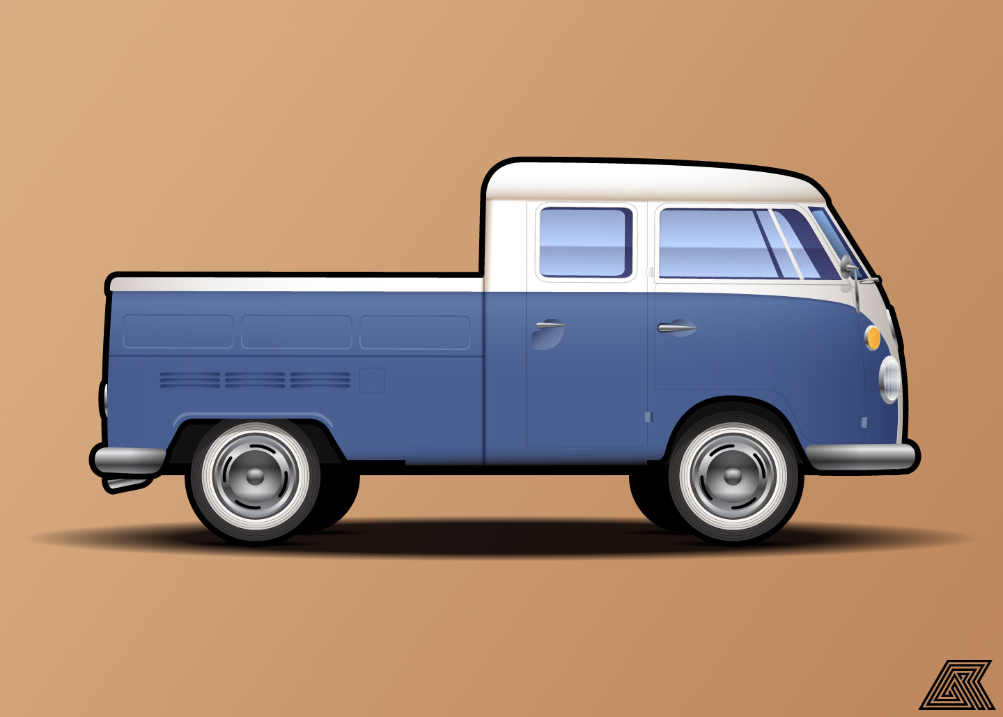 1966 Volkswagen Type 2 'DoKa' Double Cab Pick-up